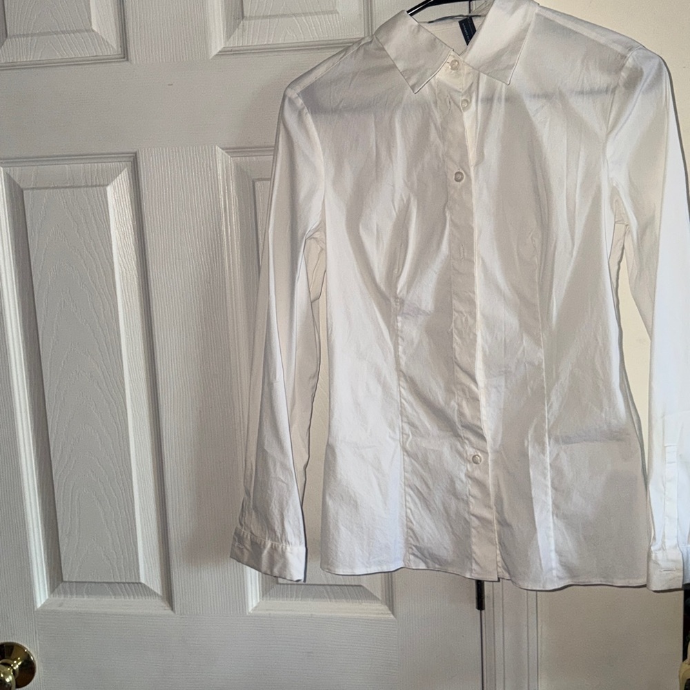 Prada White Button Down Shirt. - image 1